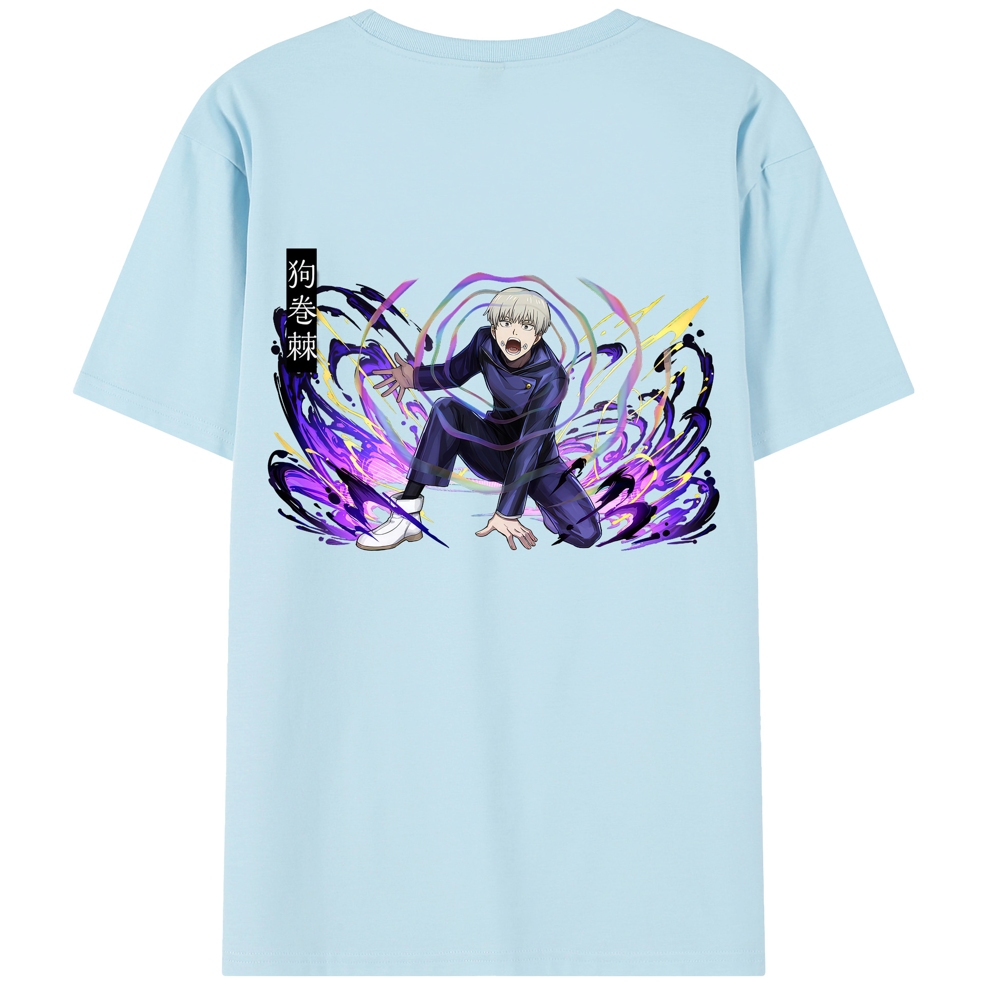 （画像用） 呪術廻戦 Jujutsu Kaisen 綿100％半袖Tシャツ（背面プリント）